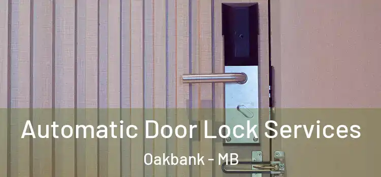 Automatic Door Lock Services Oakbank - MB
