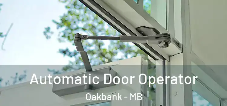 Automatic Door Operator Oakbank - MB