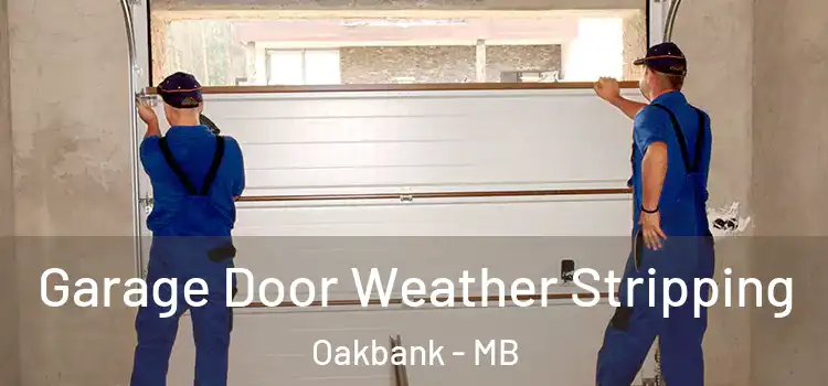  Garage Door Weather Stripping Oakbank - MB