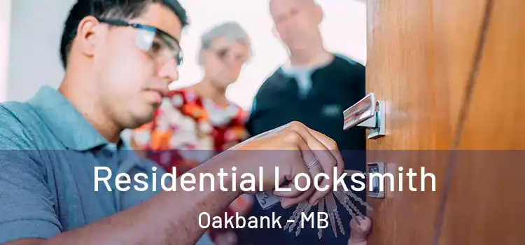 Residential Locksmith Oakbank - MB