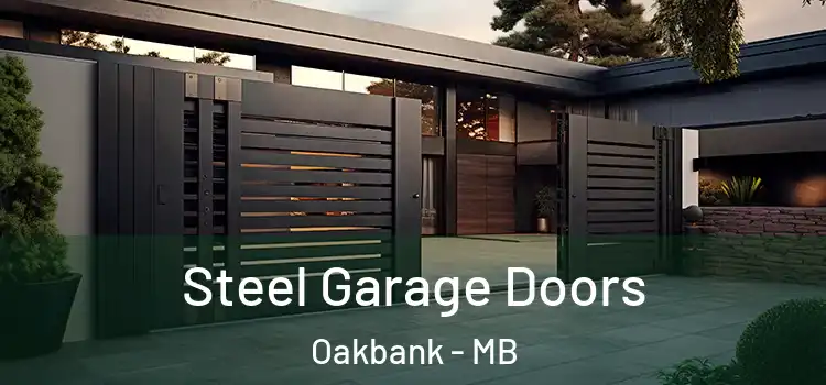 Steel Garage Doors Oakbank - MB