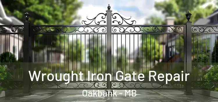 Wrought Iron Gate Repair Oakbank - MB